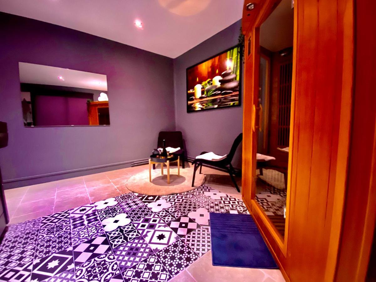 Évreux Suite Avec Jacuzzi Et Sauna Privee מראה חיצוני תמונה